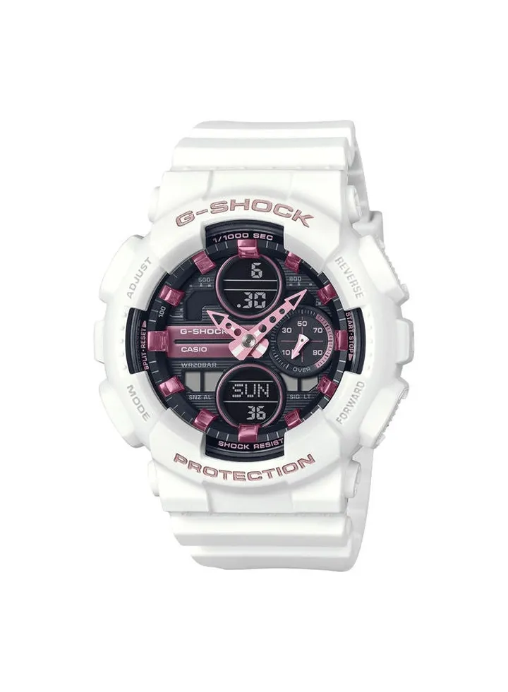 Resin Analog+Digital Watch GMA-S140M-7ADR