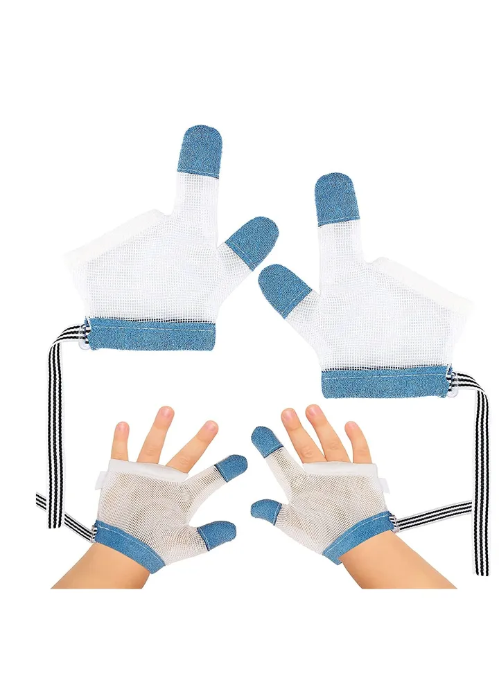 Baby Stop Thumb Sucking Kids Finger Protection Treatment Kit Finger Guard Finger Sucking For Thumb Toddlers Guard Stop Infant Finger Sucking No Scratch Thumb and Fingers Sucking