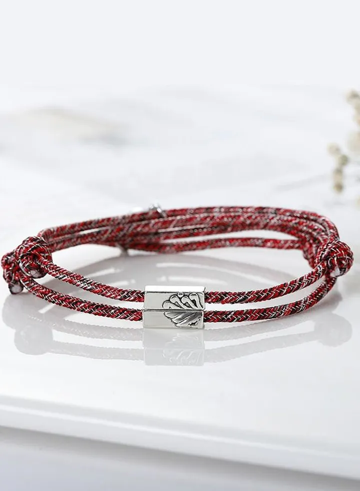 2-Piece Magnetic Heart Alloy Bracelet