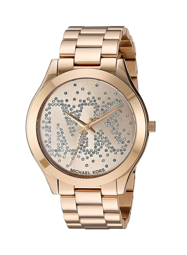 Women's Slim Runway Stainless Steel Analog Watch MK3590