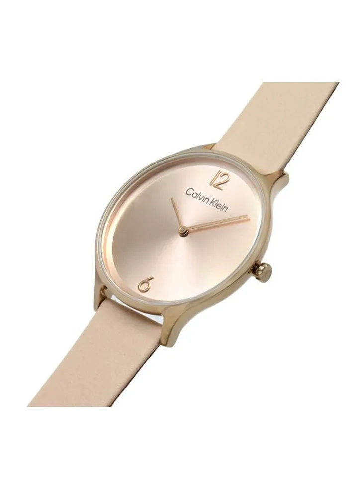 Leather Analog Watch 25200009