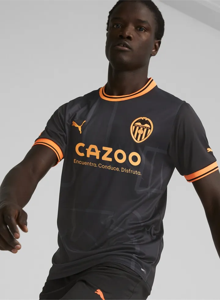 Valencia CF Away 22/23 Replica Mens Jersey Football Shirt
