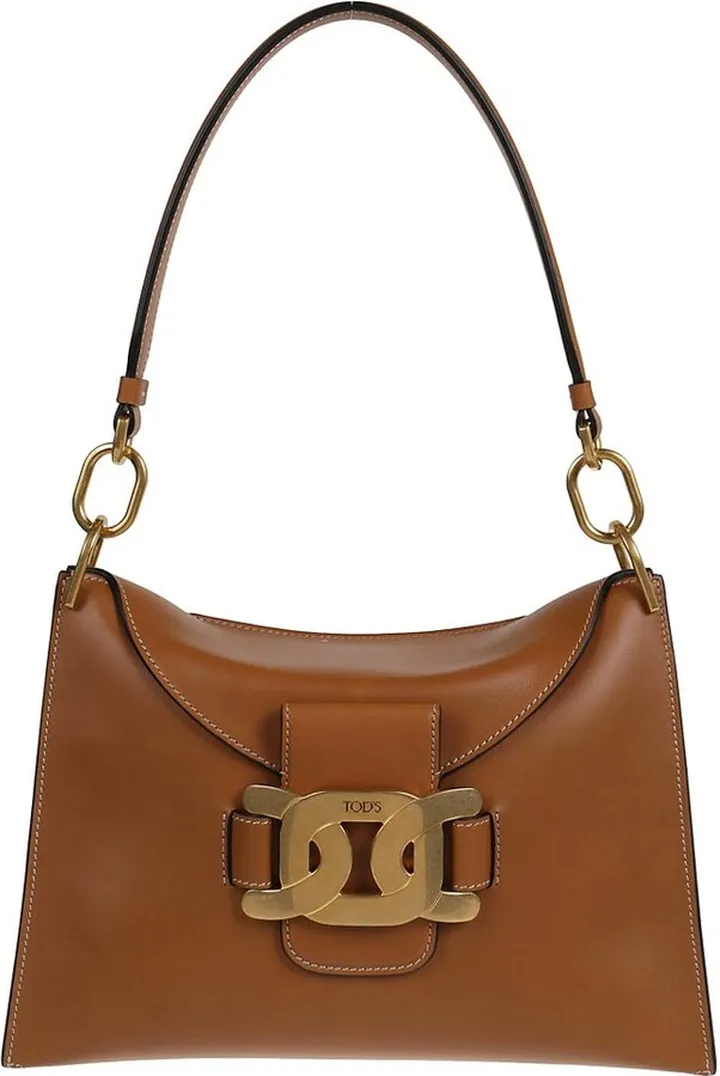 Tod's Logo Engraved Small Shoulder Bag