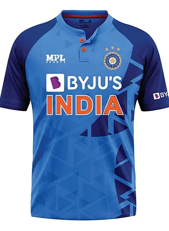New Breathable India T20 World Cup Cricket Jersey 2022