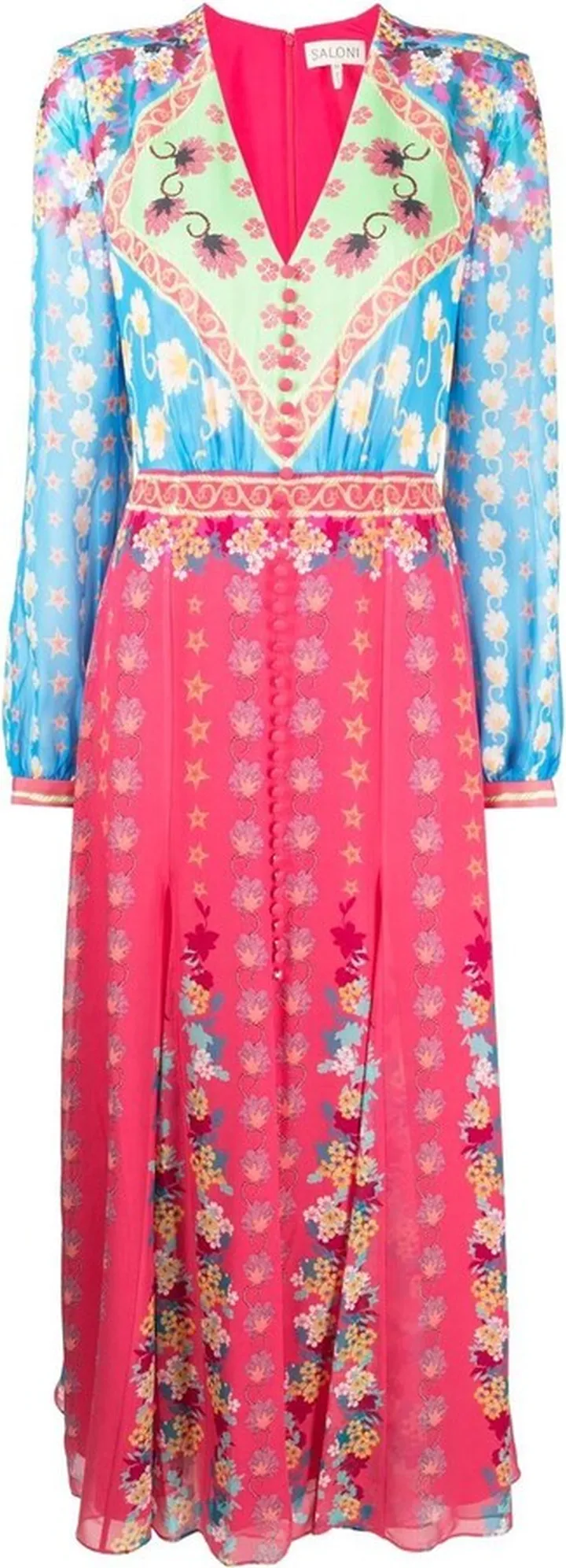 Annabel floral-print midi dress