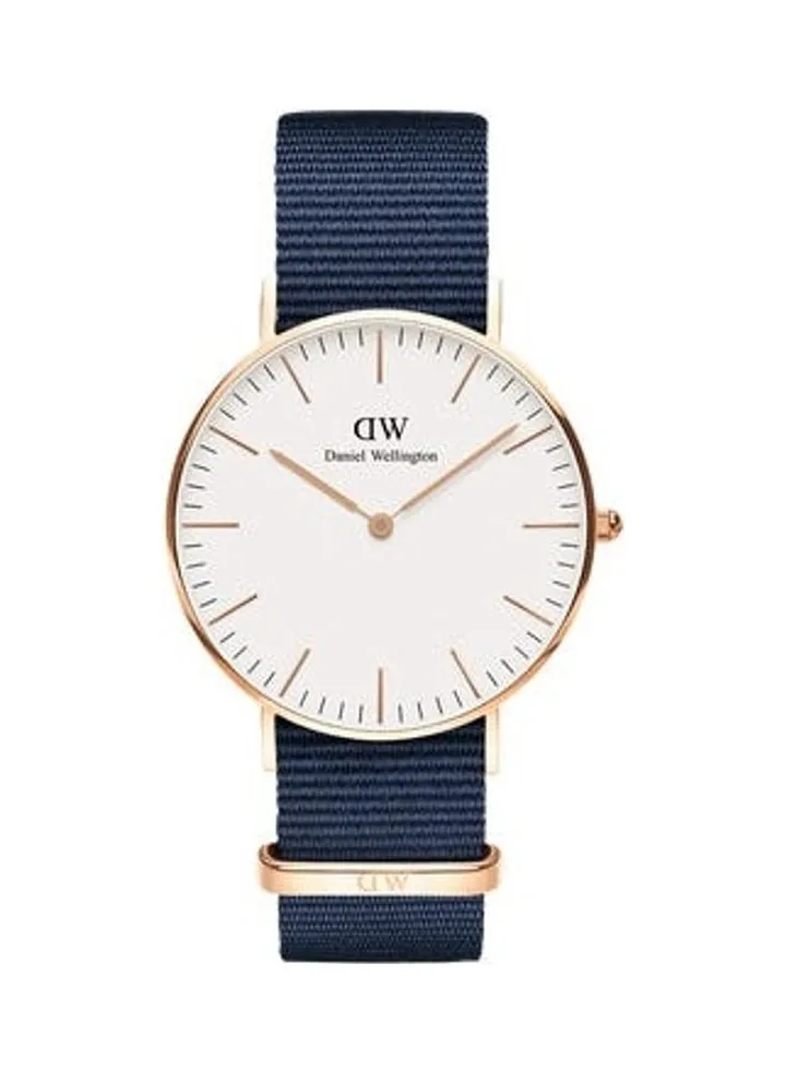 Women's Classic Bayswater Fabric Analog Quartz Wrist Watch