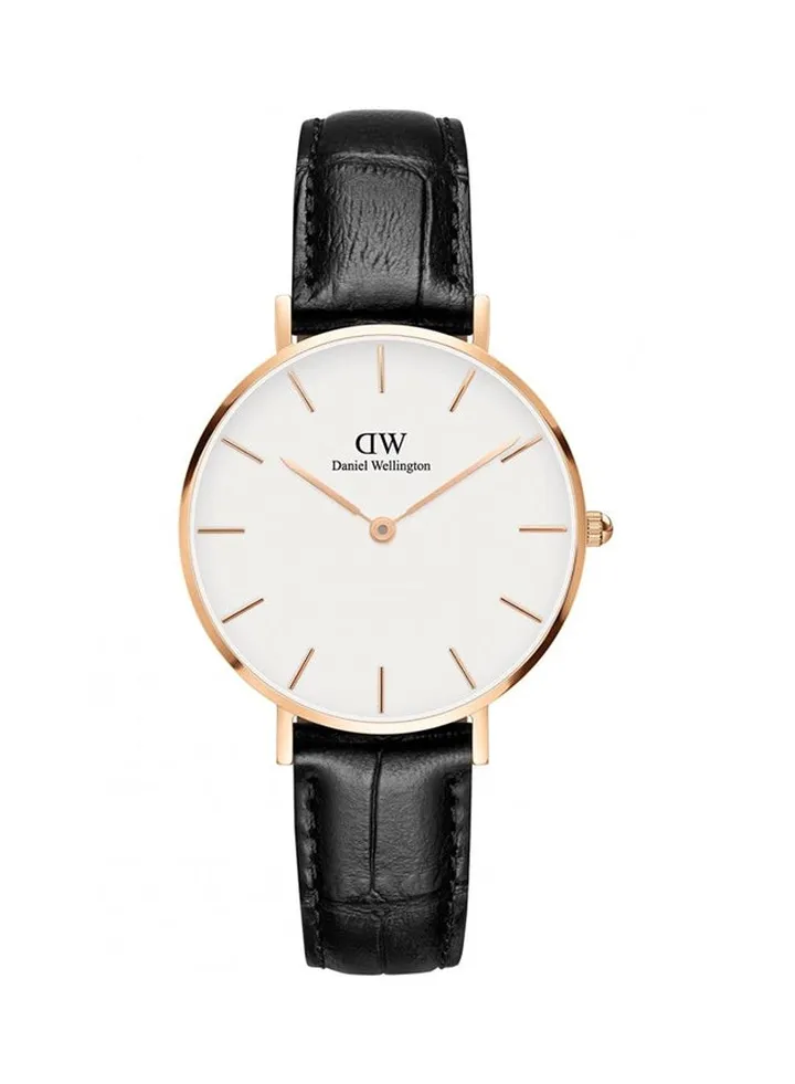 Women's Petite Reading Water Resistant Analog Watch DW00100173