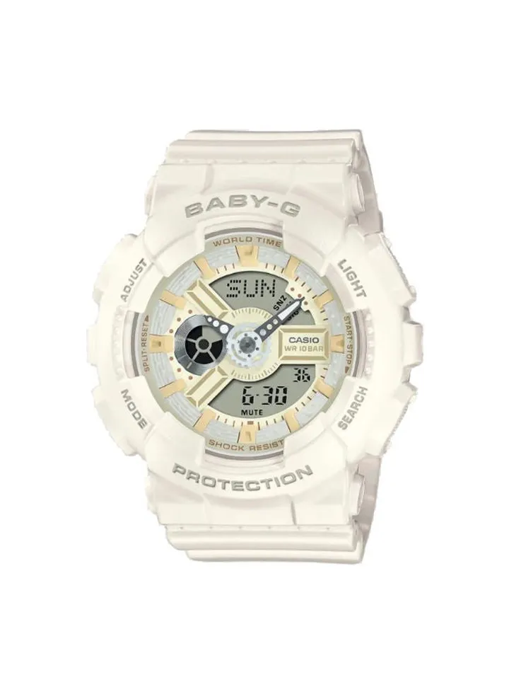 Resin Analog+Digital Watch BA-110XSW-7ADR