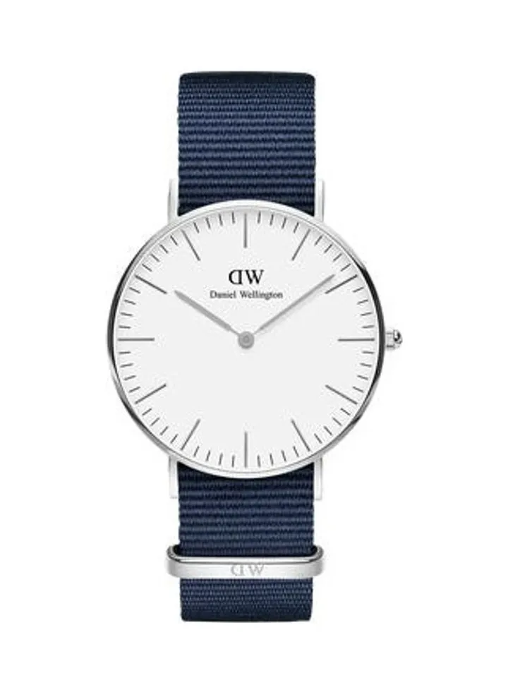 Women's Classic Bayswater Fabric Analog Quartz Wrist Watch