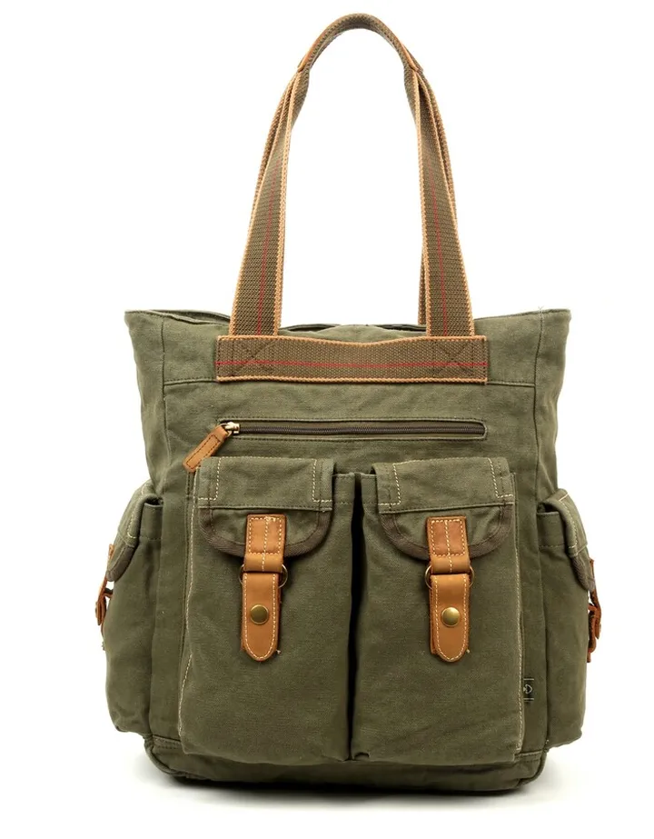 Tsd Brand Atona Utility Canvas Tote Bag