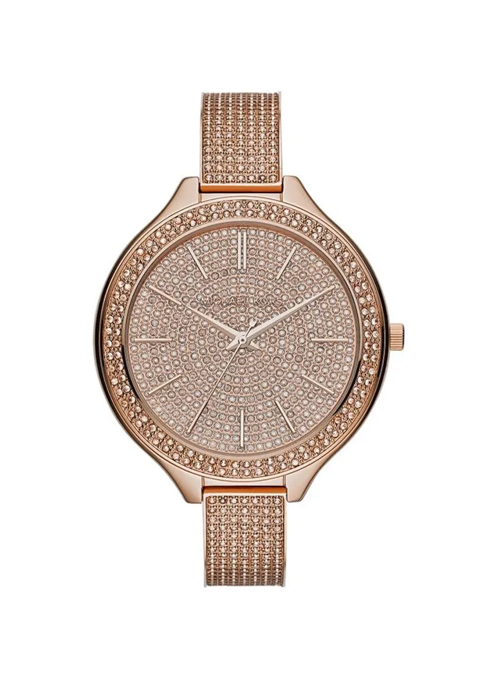 Women's Stainless Steel Analog Wrist Watch MK3251