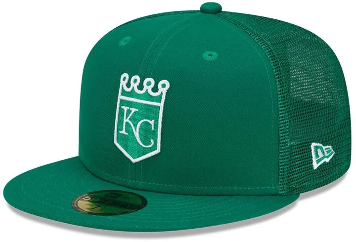 Men's Green Kansas City Royals 2022 St. Patrick's Day On-Field 59Fifty Fitted Hat