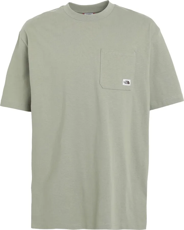 M Heritage Ss Gr Tee T-shirt Sage Green