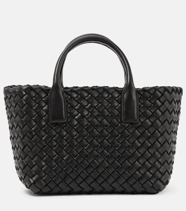 Cabat Mini leather tote bag