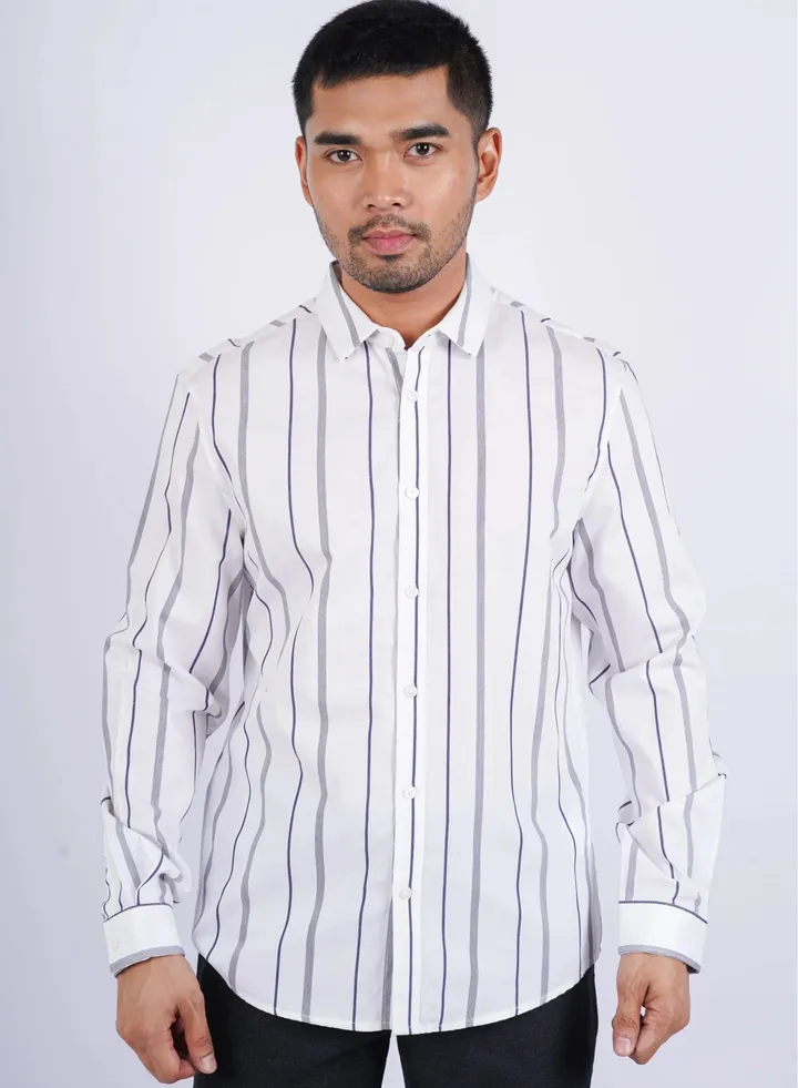 Men’s Autumn Shirt – Optic White