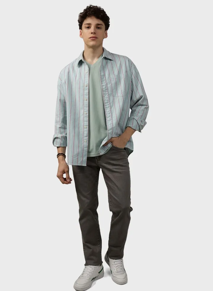 Striped Regular Fit Shirt