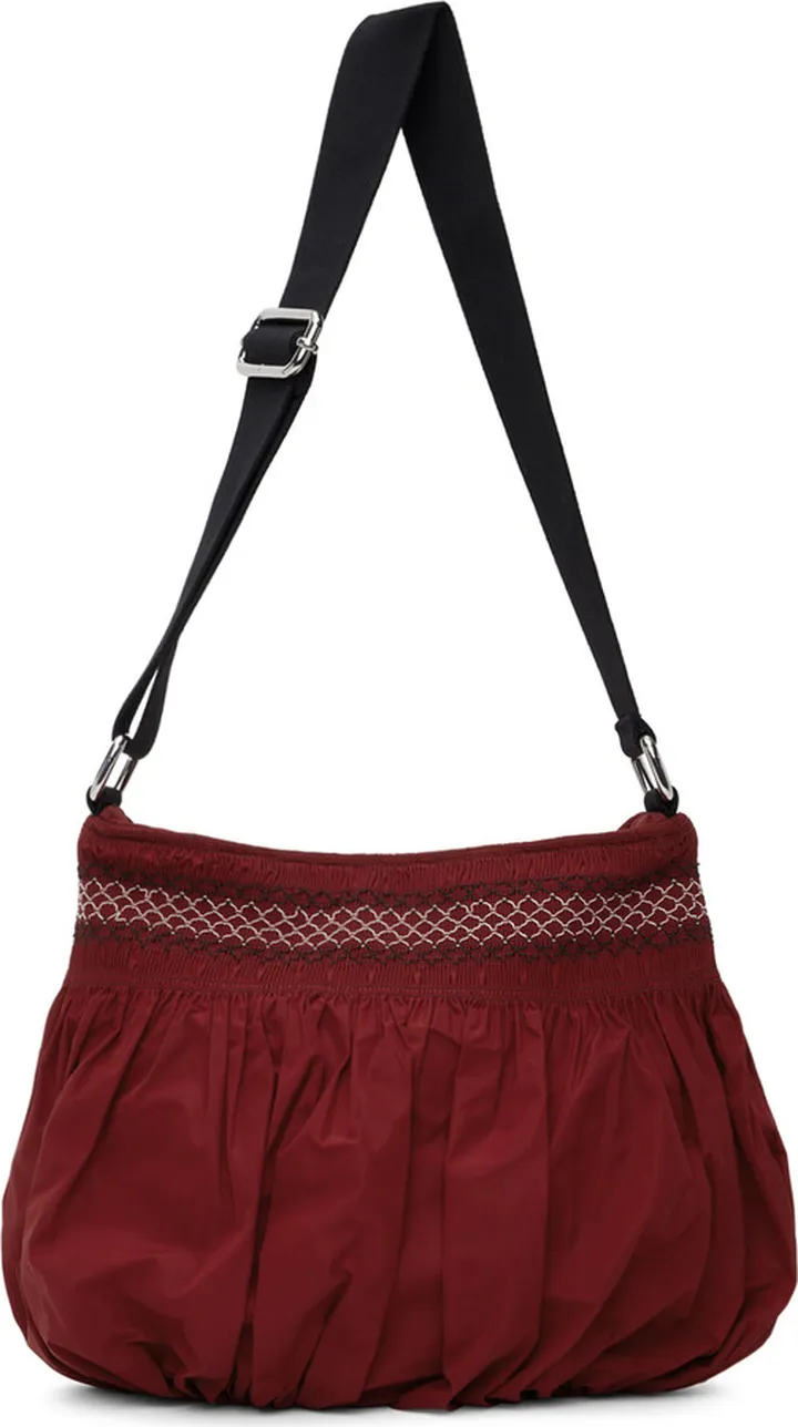 Molly Goddard Red Kana Shoulder Bag