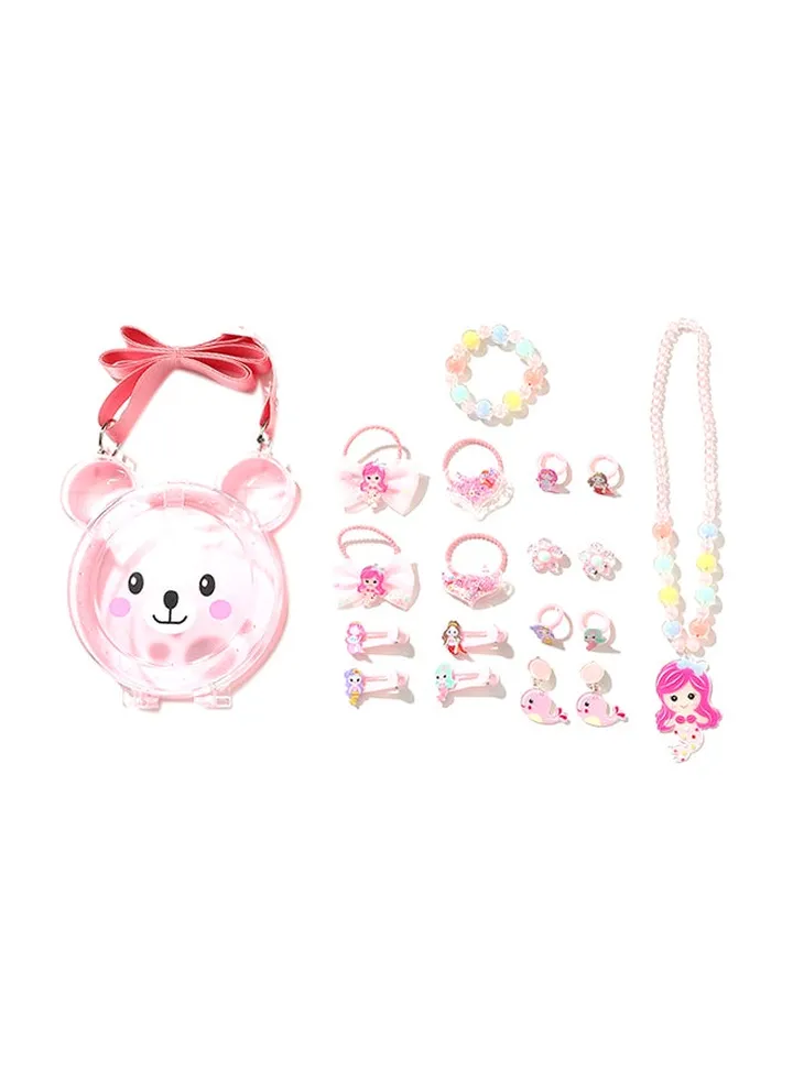 19-Piece Princess Hairpin Jewelry Set