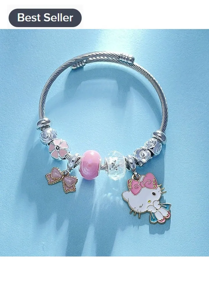 Sanrio series Hello Kitty creative bead combination bracelet