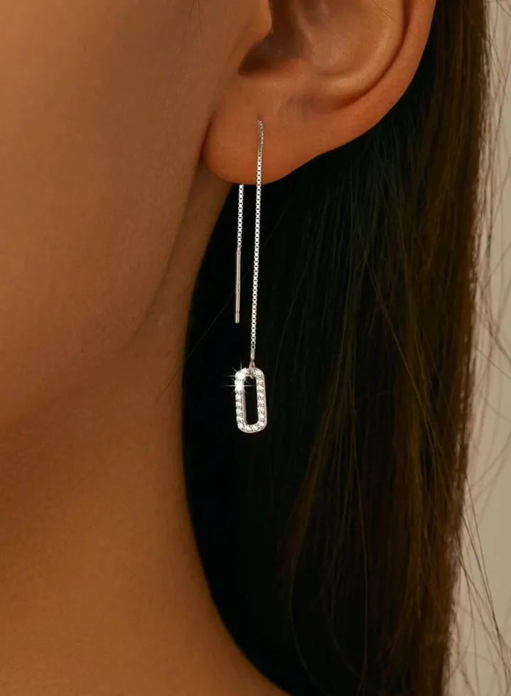 Women's Elegant 925 Sterling Silver Earrings