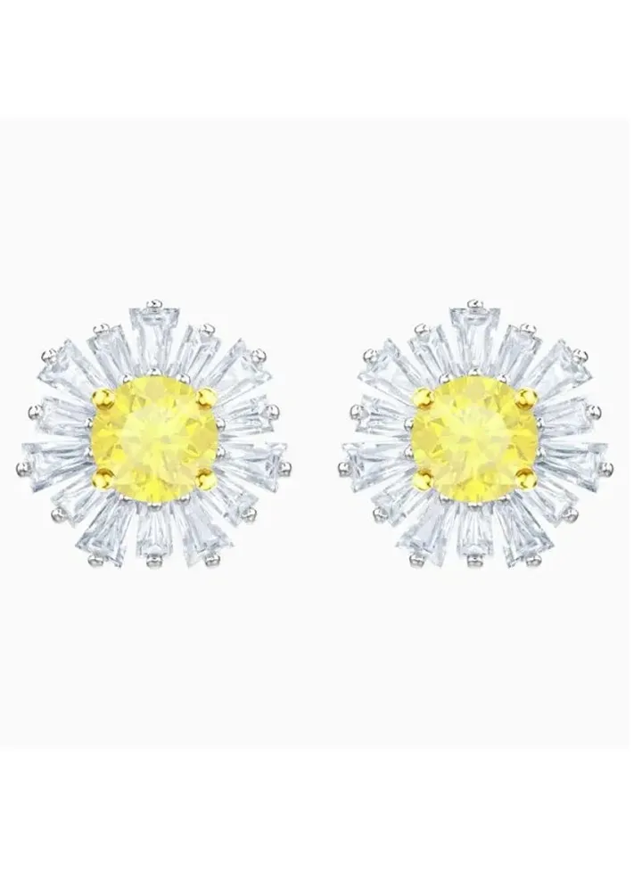 Sunshine Pierced Stud Earrings
