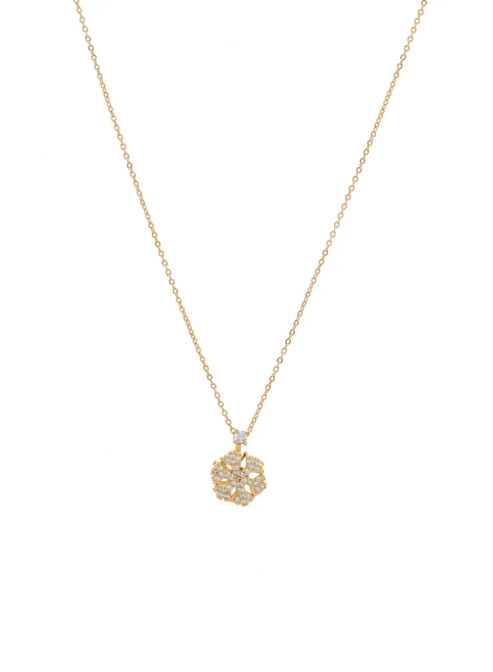 Ice pendant necklace
