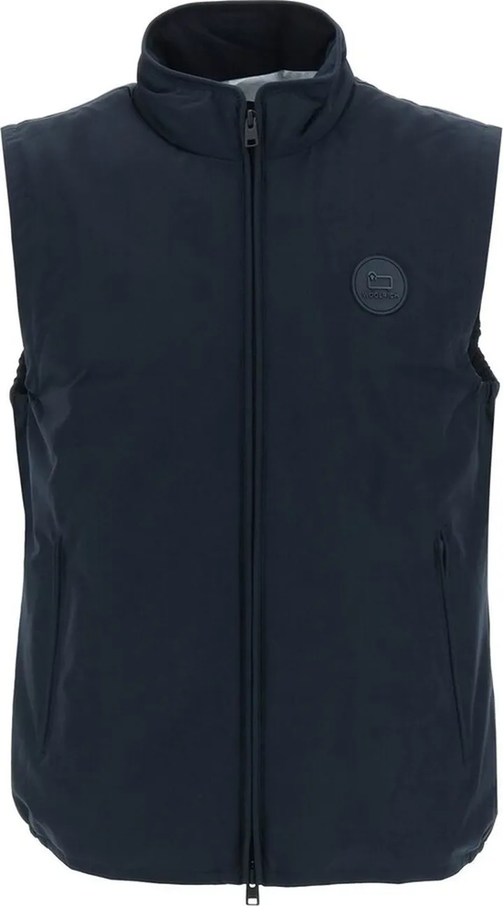 Woolrich Zip-Up Sleeveless Gilet