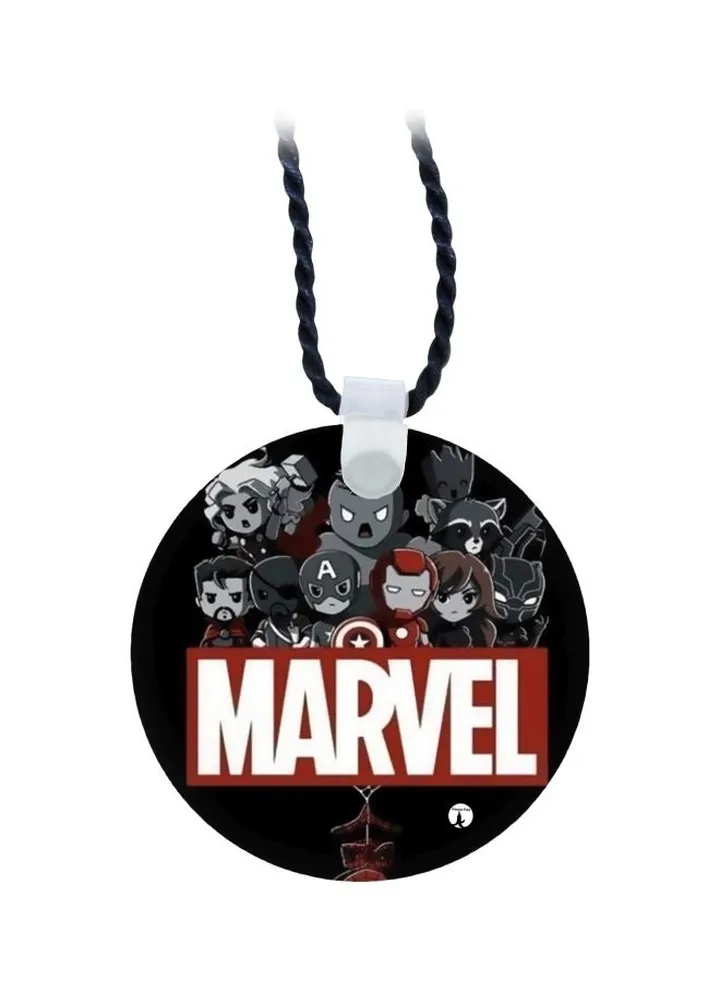 Marvel Superheroes Printed Pendant Necklace