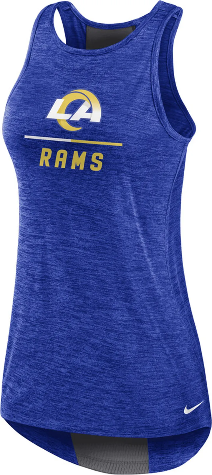 Nike Women's Dri-FIT (NFL Los Angeles Rams) Tank Top in Blue
