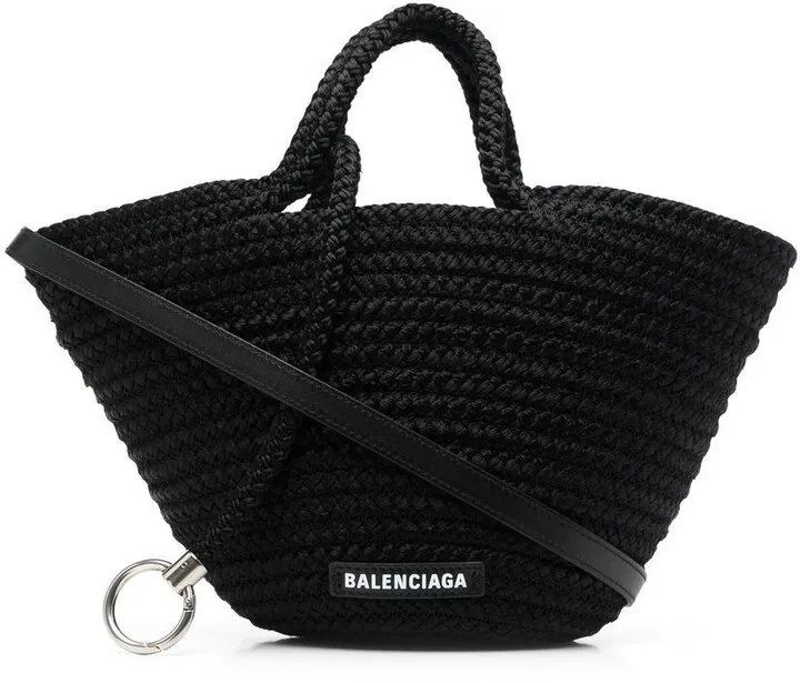 Ibiza woven basket bag