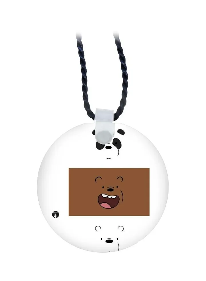 We Bare Bears Printed Pendant Necklace