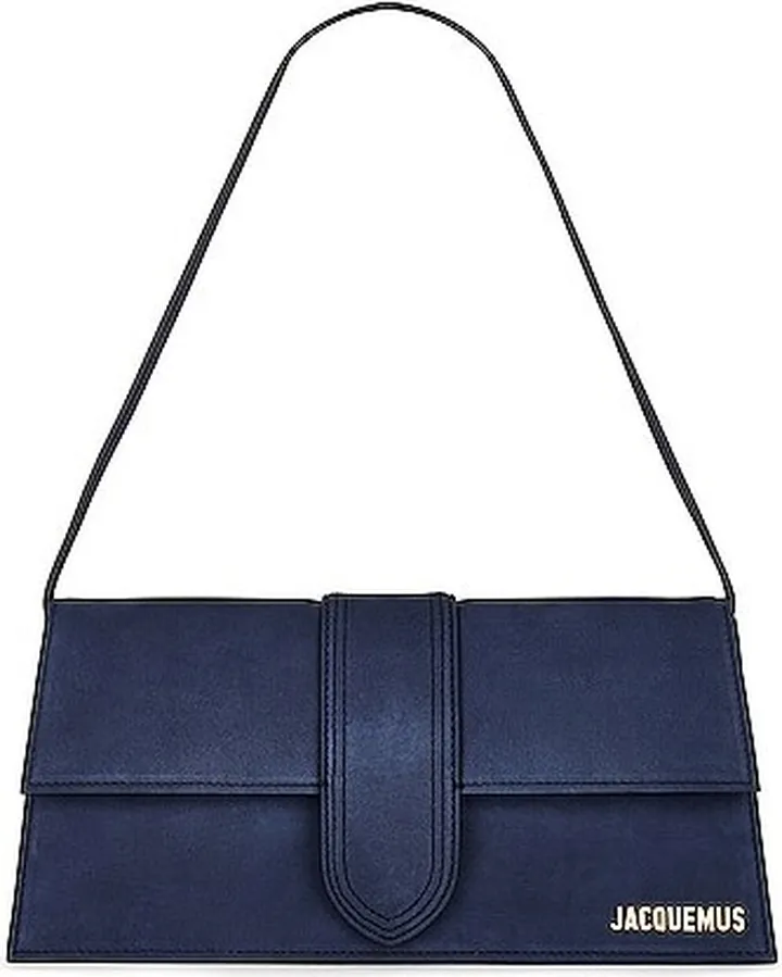 JACQUEMUS Le Bambino Long Bag in Navy