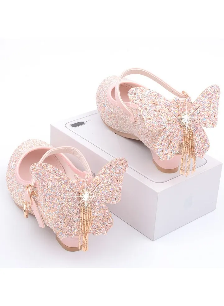 New Fashion Girls' Sequin High Heel Shoes