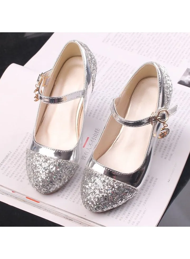 New Zhongda Girls' Princess Shoes Children's Single Shoes