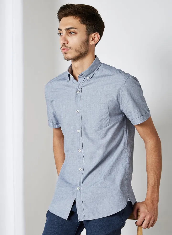Short Sleeve Shirt Navy