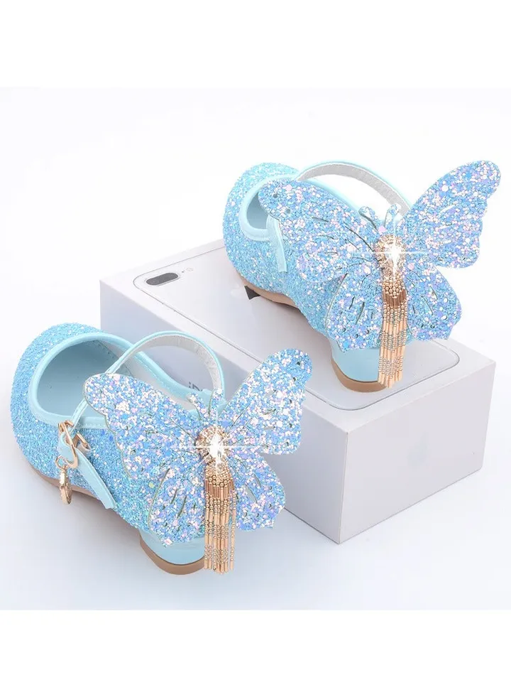 New Fashion Girls' Sequin High Heel Shoes