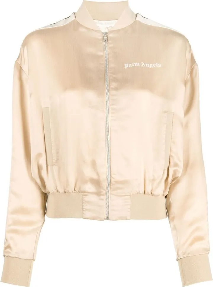 Striped Bomber Jacket