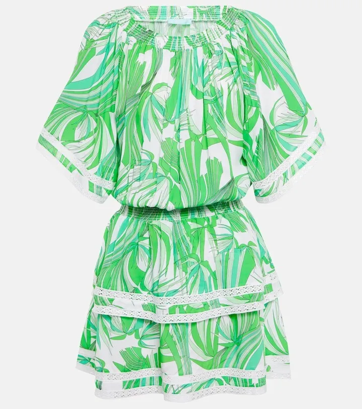 Micha off-the-shoulder minidress