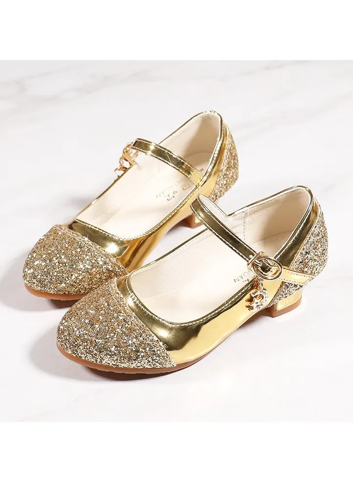 New Zhongda Girls' Princess Shoes Children's Single Shoes