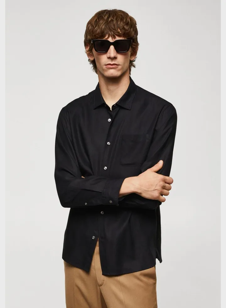 Pocket Detailed Regular Fit Shirt