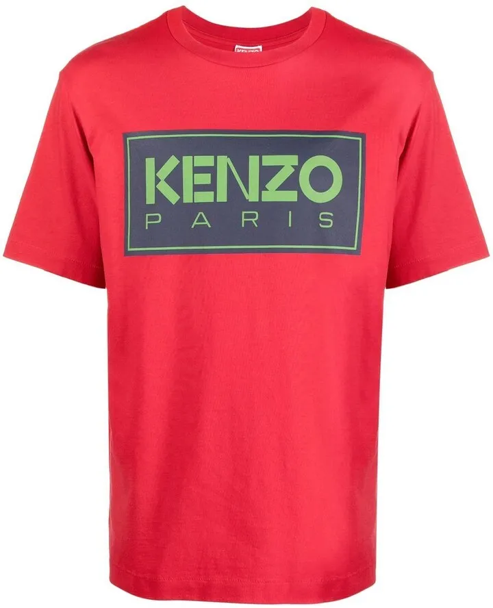 logo-print round-neck T-shirt