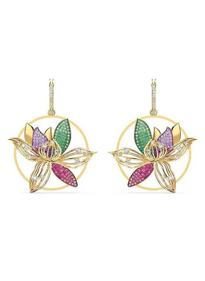 Togetherness Beautiful Flowers Earrings