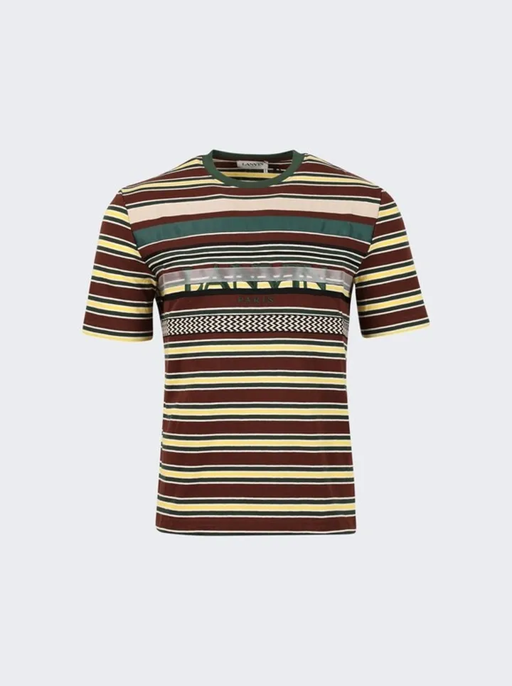 Classic Tee Brown And Yellow