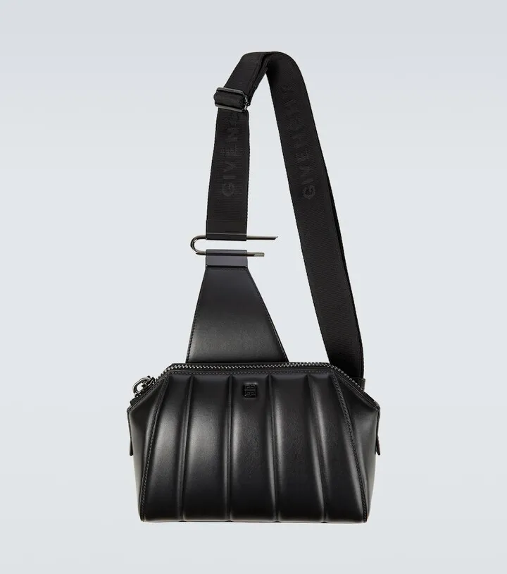 Antigona padded leather crossbody bag