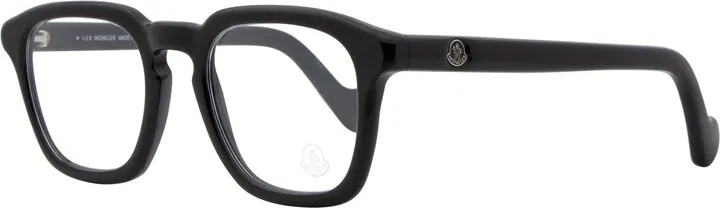 Moncler Rectangular Eyeglasses ML5042 001 Shiny Black 51mm 5042