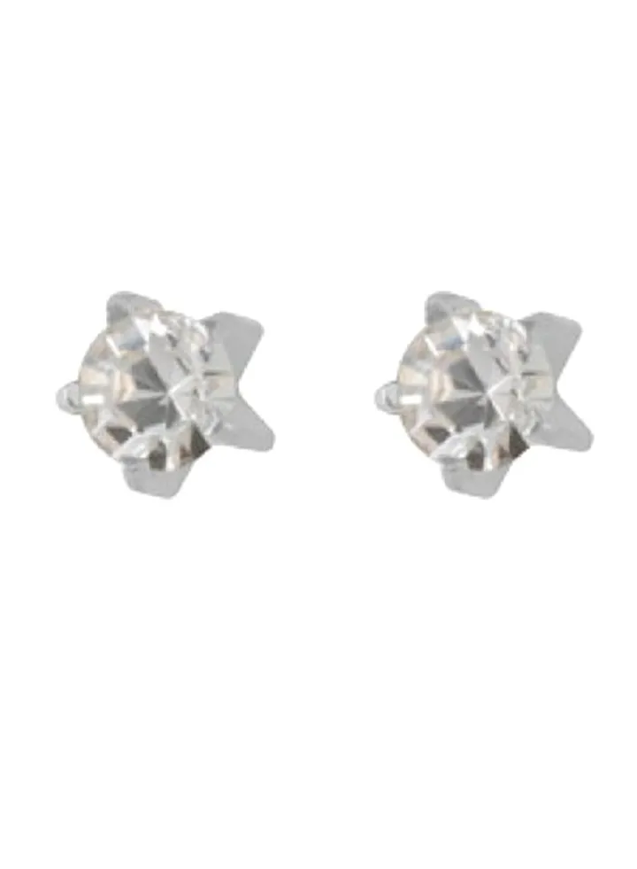 Stainless Steel Crystal Swarovski Earrings
