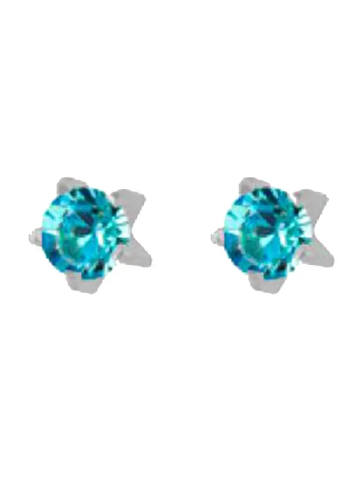316L Stainless Steel Swarovski Stud Earrings