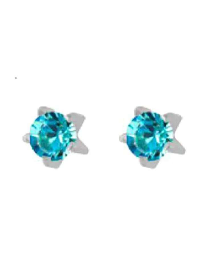 Stainless Steel Swarovski Earrings
