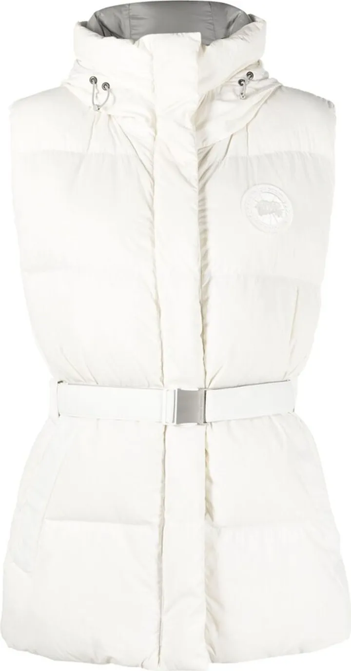White Rayla Padded Gilet