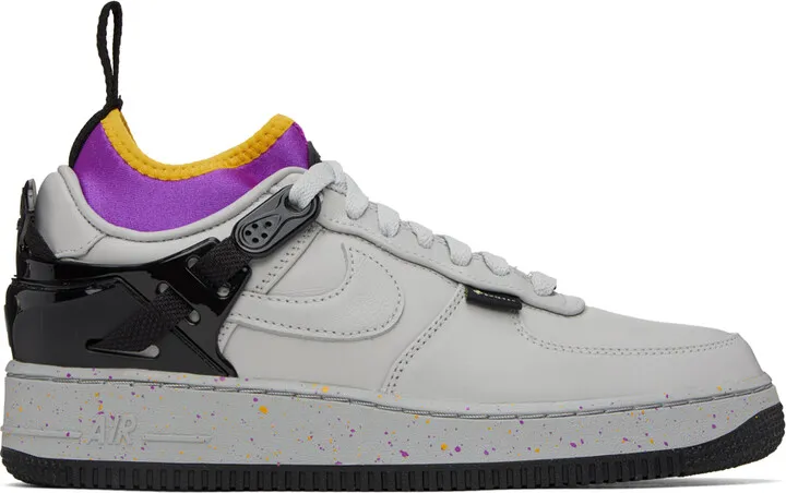 Nike Gray Undercover Edition Air Force 1 Sneakers